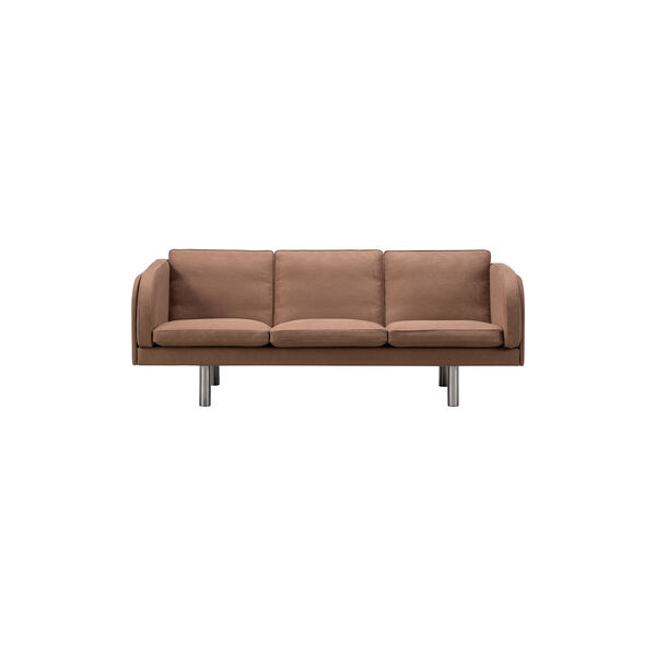 JG 3-seter sofa, Grand Linen 4803/steel, Fredericia Furniture