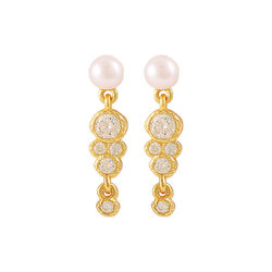 Scarlet &oslash;reringer, gold, Hultquist Copenhagen