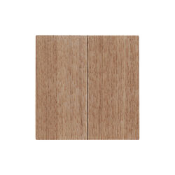 KLOSS Dobbel Lysbryter, natur eik, Kjaer + Loege