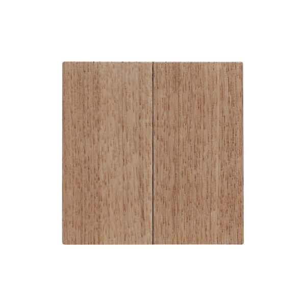 KLOSS Dobbel Lysbryter, natur eik, Kjaer + Loege