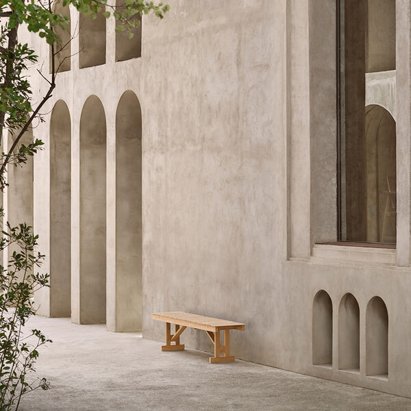 BM1871 Dining Bench, teak, Carl Hansen & S&oslash;n