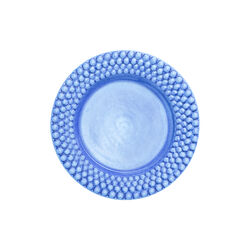 Bubbles tallerken 28 cm, light blue Bubbles tallerken 28 cm, light blue, Mateus