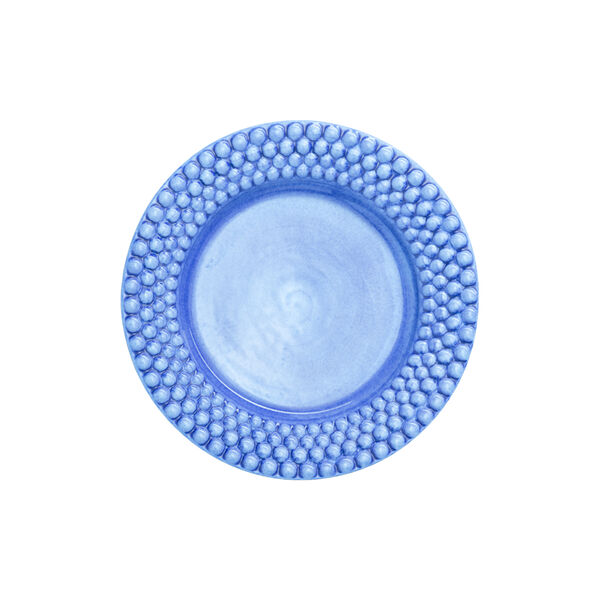 Bubbles tallerken 28 cm, light blue Bubbles tallerken 28 cm, light blue, Mateus