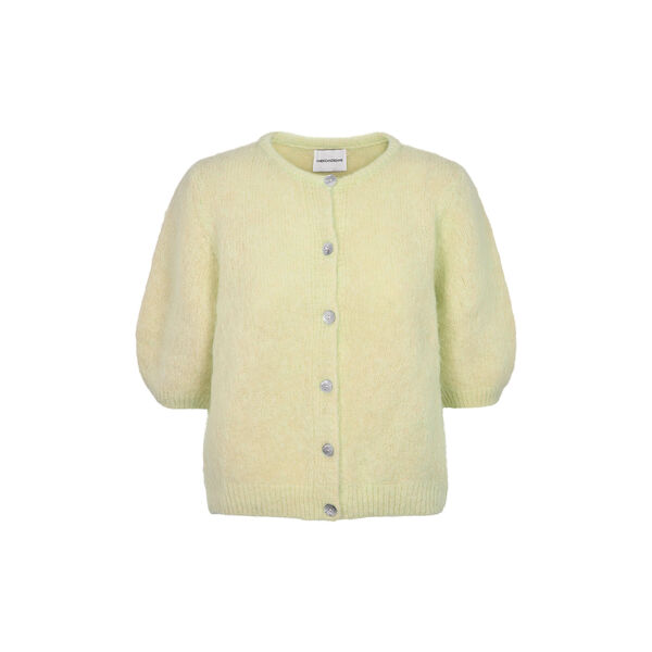 Susan Short Sleeve Cardigan, light yellow, Americandreams