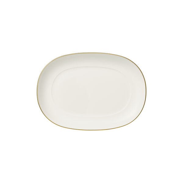 Anmut Gold serveringsfat/fat til sausnebb, hvit/gull, Villeroy & Boch
