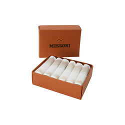 GIACOMO h&aring;ndkle 6-pk, natural, Missoni Home