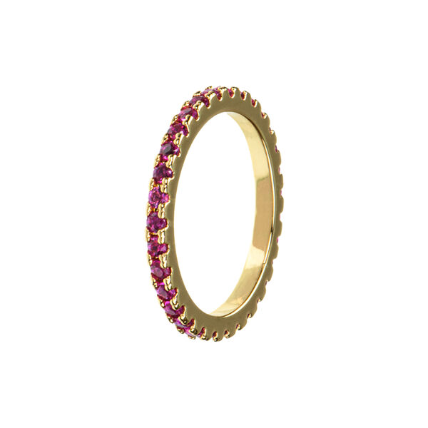 Emilia ring, cerise, Emilia by Bon Dep