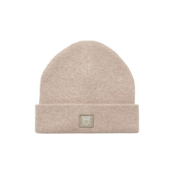 Double layer wool beanie, nature melange, KnowledgeCotton Apparel 