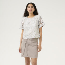 KBUndina Top, silver, Karen by Simonsen