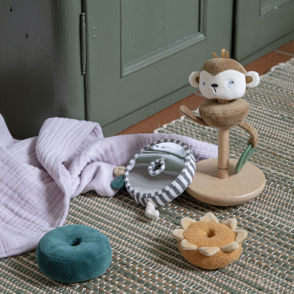 Maci the Monkey Stacking & Tilting Toy, Sebra