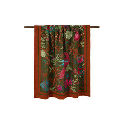 Paradisiaco pledd, green, Frati Home