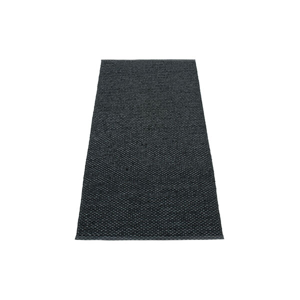 Svea gulvl&oslash;per, black metallic/black, Pappelina