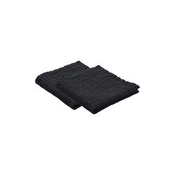 Linen kj&oslash;kkenklut, dark grey, Georg Jensen Damask