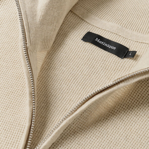 MAlagoon Z Pullover, oyster gr&aring; melange, Matinique