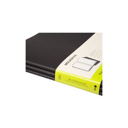 Cahier Journal blanke sider, 3 stk, Moleskine