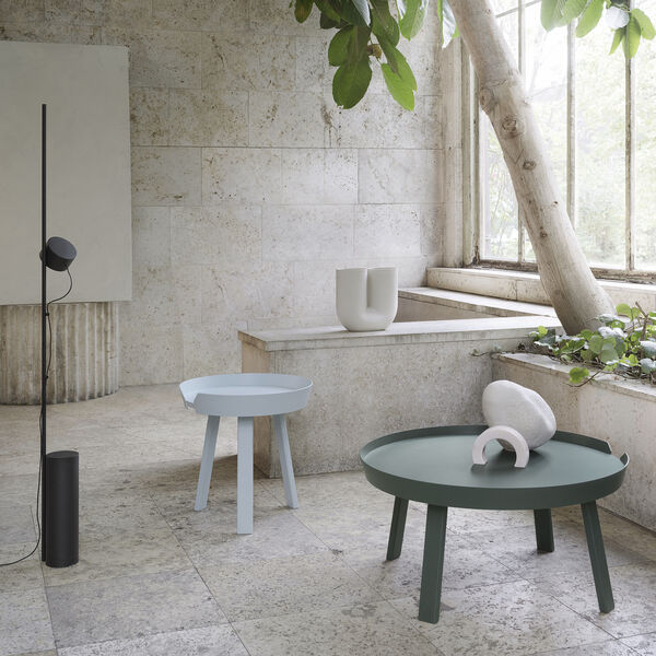 Around Coffee Table, dark green, Muuto