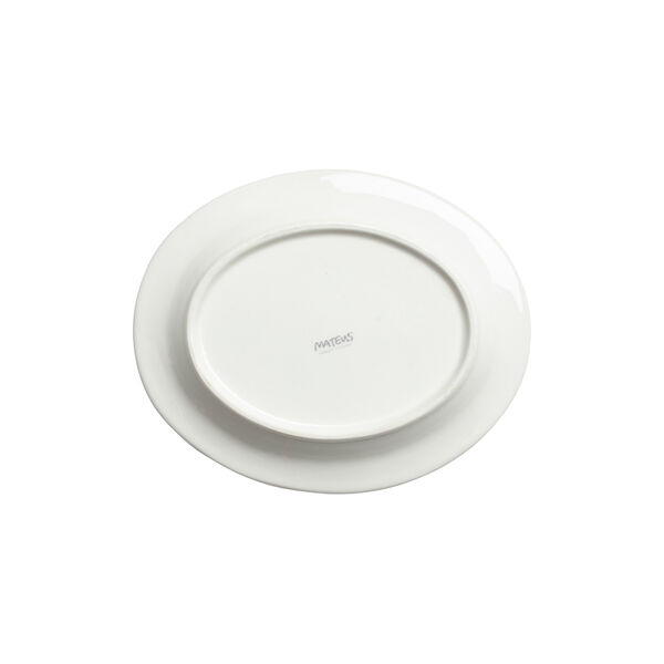 Bubbles tallerken 20x16 cm, white Bubbles tallerken 20x16 cm, white, Mateus