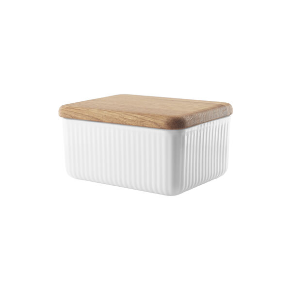 Legio Nova smørboks med eikelokk Legio Nova smørboks med eikelokk, Eva Trio