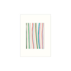 Fargerike linjer, Poster & Frame