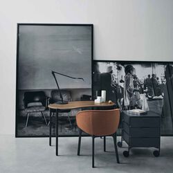 MOBIL MAT kommde med skuffer, black mat MOBIL MAT kommde med skuffer, black mat, Kartell