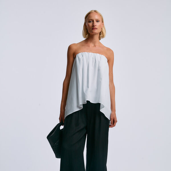 Nolie Bandeau Top, white, ONE and OTHER