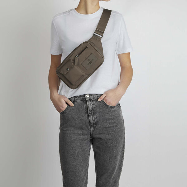 DarlaMBG Bum Bag, monochrome walnut, Markberg