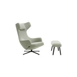 Grand Repos | Nubia Ivory/Forrest | Lenestol + Panchina, Vitra 