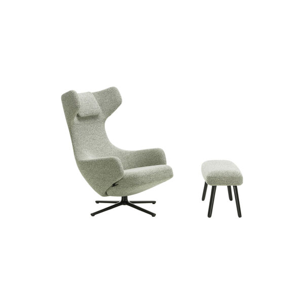 Grand Repos | Nubia Ivory/Forrest | Lenestol + Panchina, Vitra 