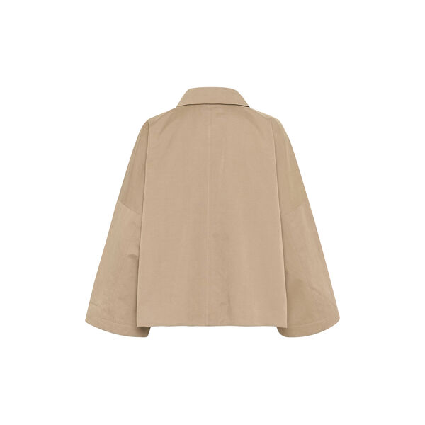 LyonMW OS Kort jakke, sepia tint, My Essential Wardrobe