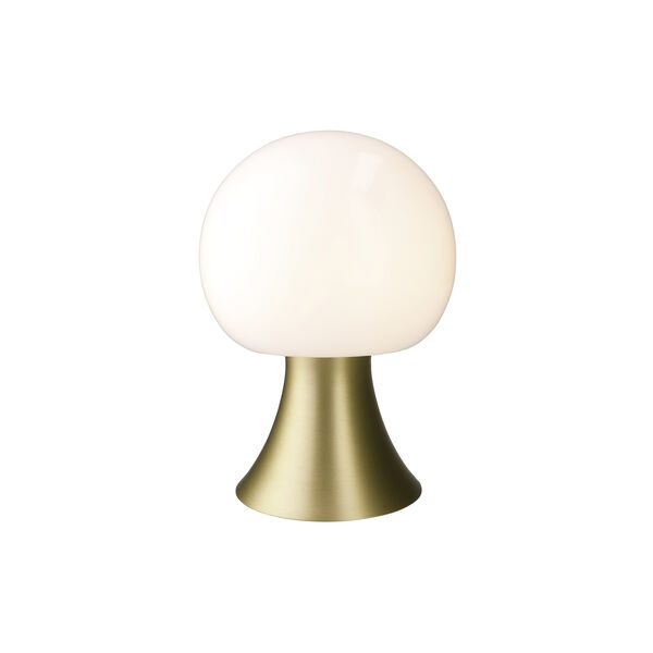 Noor LED lampe, brass colored, Holmegaard