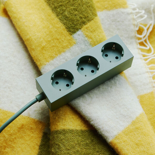 Power Bar 2 meters, mossy green, Pedestal