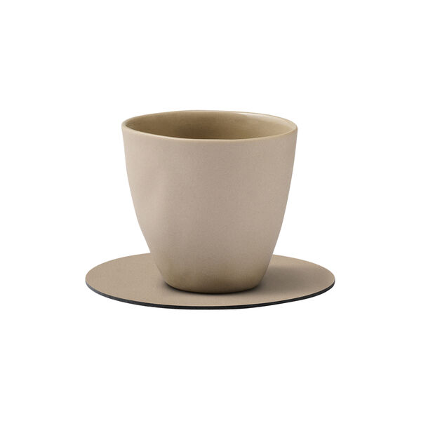 Nupo glassbrikke Circle, clay brown, LIND DNA