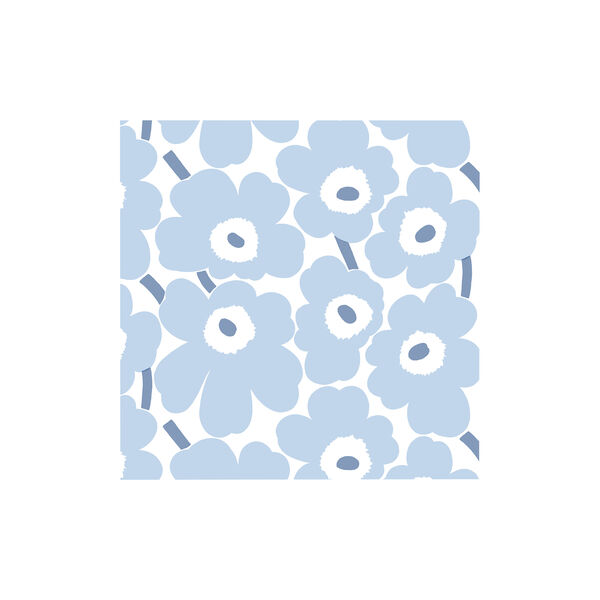 Marimekko Mini Unikko, light blue, Vinding