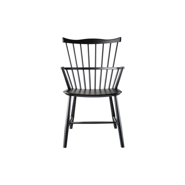 J52B stol, sort, FDB Møbler