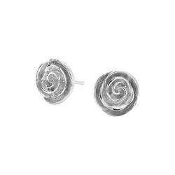 Rose &Oslash;restikker Medium, s&oslash;lv, Pernille Corydon Jewellery