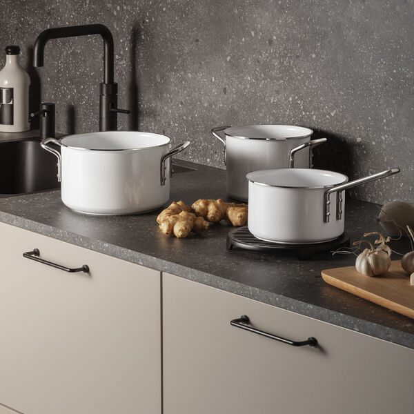 White Line Gryte sett Slip-Let&reg;-belegg 3 stk., Eva Trio
