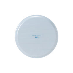 Laminated rund brett, blue/white, Lexington