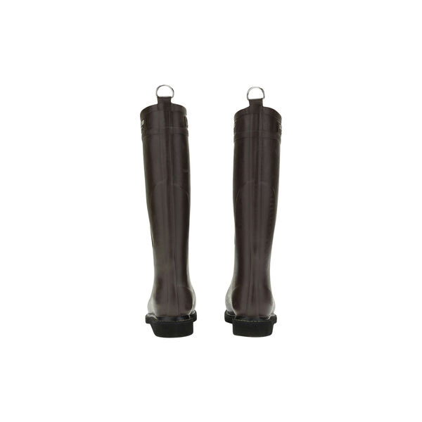 RUB1 Rubber Boots Long, ganache, Ilse Jacobsen Hornb&aelig;k
