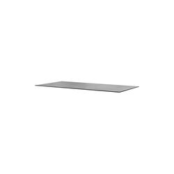 Pure bordplate 200x100 cm, nero svart/keramikk, Cane-line