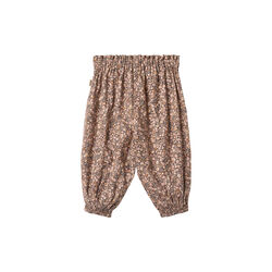 Trousers Lined Polly, 9546 black sea garden, Wheat