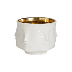 Muse sk&aring;l, white/gold, Jonathan Adler