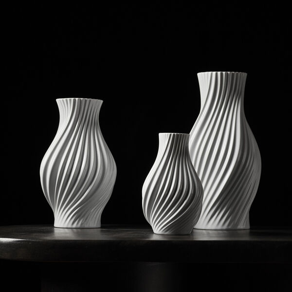 Twist Vase 31 cm, Lyngby Porcelæn
