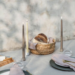 LED Slim Taper Candle lys 32 cm 2 stk, sandstein, Uyuni Lighting