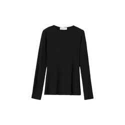 Modal Long Sleeve Top, jet black, FWSS