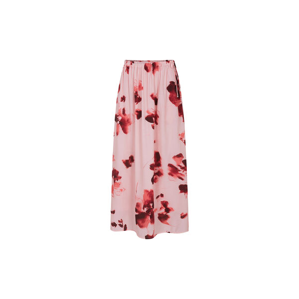 SRHaina Print Skirt, 313 blurred flower lotus, Soft Rebels