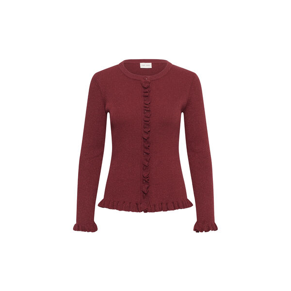 DwalaPW Cardigan | biking red/lurex, Part Two