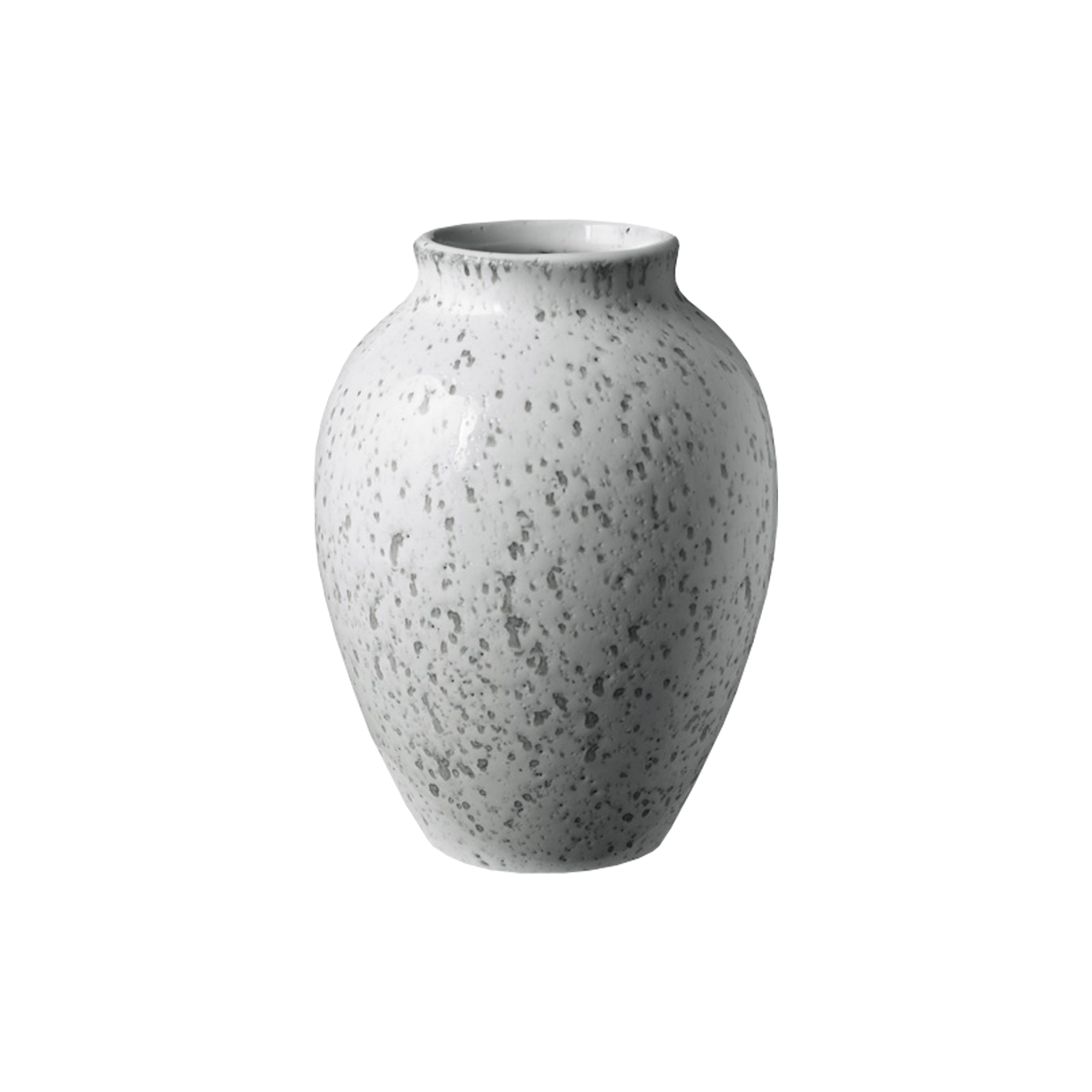 Knabstrup Vase, White/grey